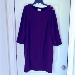 Eggplant purple size 16w dress